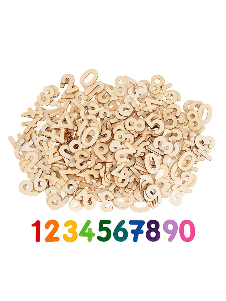 SUNNYSUE 300tlg.Holzzahlen - ab 3 Jahren - onesize