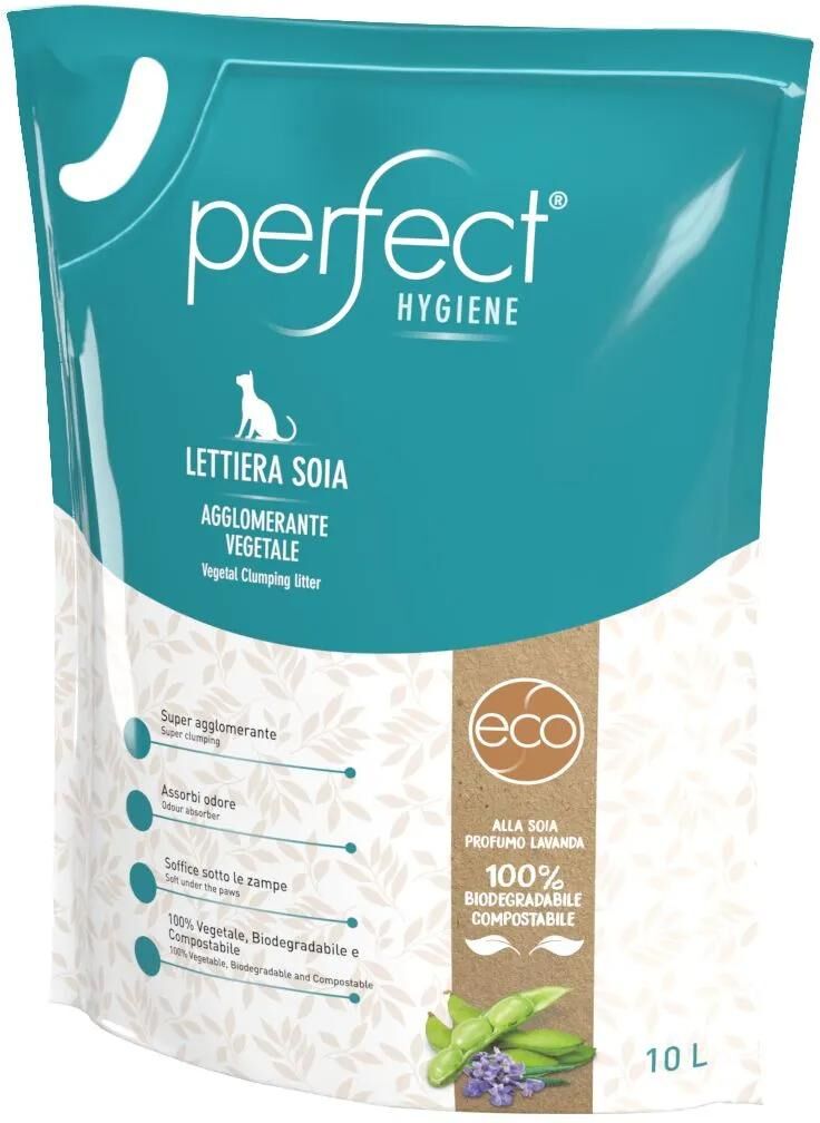 Perfect Lettiera Gatto Soia Lavanda KIT RISPARMIO 3X10L