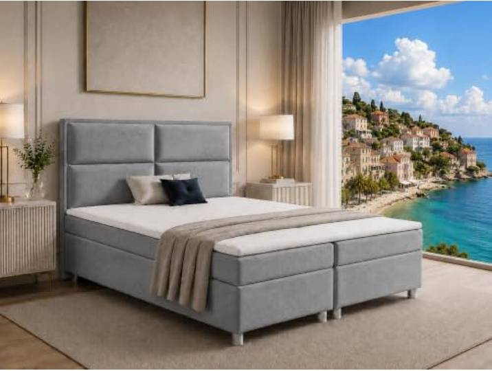Best For Home Trinity K-11 Boxspringbett 140x200 cm mit Bettkasten & Topper
