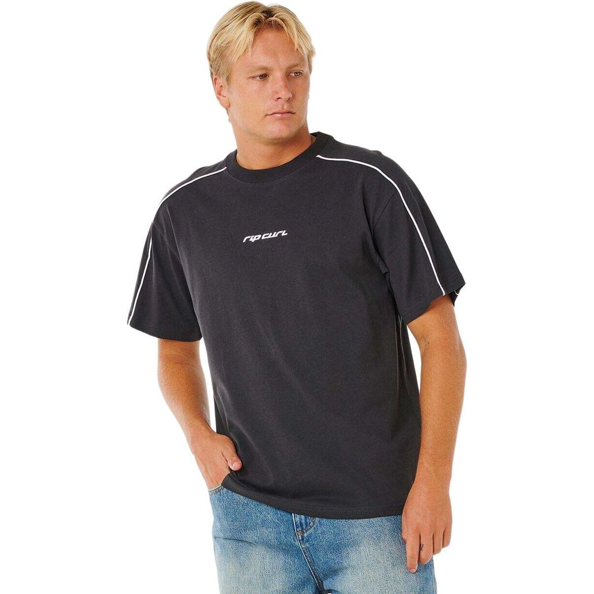 RipCurl Inner Visions Panel Tee washed black (8264) 2XL 110MTE-8264-2XL
