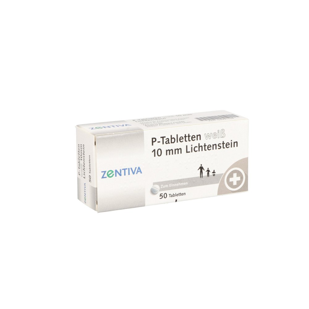 Zentiva Pharma GmbH P Tabletten weiss 10 mm 04997438