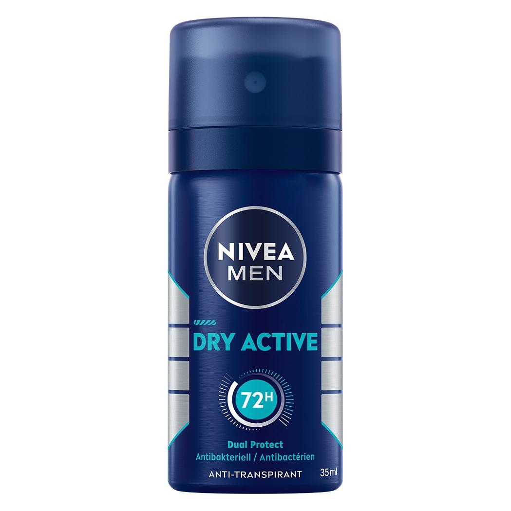 NIVEA MEN Deo Dry Active Spray 35 ml (Spray, 35 ml) (85999-01010-67)