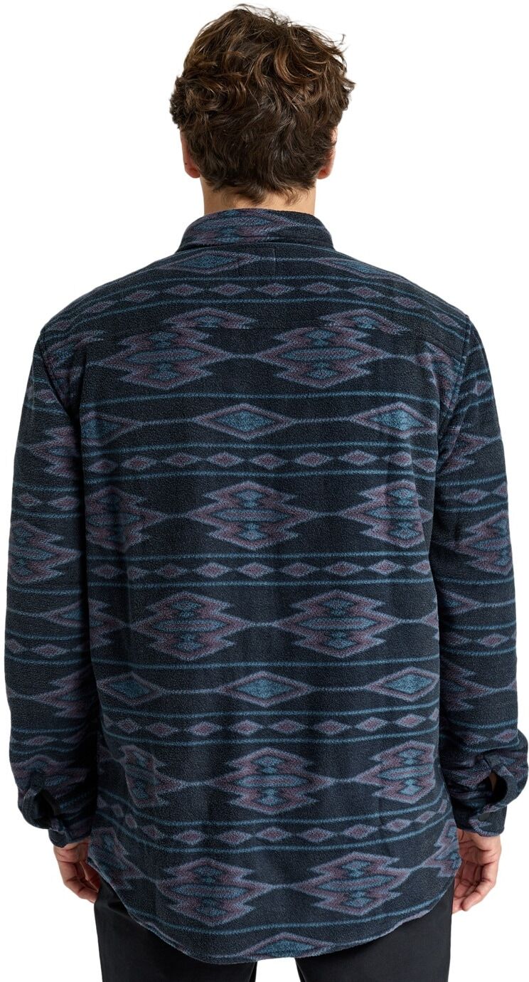 Fleecepullover BILLABONG "Furnace Flannel", Herren, Gr. S, blau (navy), Obermaterial: 100% Polyester., Sweatshirts Fleecepullover navy S