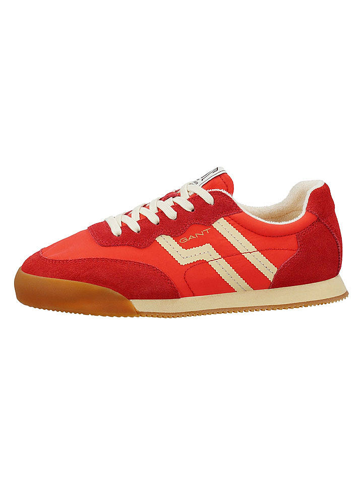 GANT Footwear Leder-Sneakers "Beylana" in Rot - 37