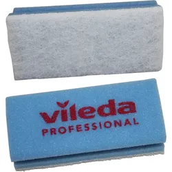 Putzschwamm Vileda kratzfrei blau gründliches reinigen ohne zu kratzen, 7x15 cm