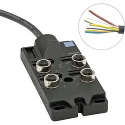 L2W 200300-01 - Sensor/Aktorbox, 4-fach, mit Festkabelanschluss