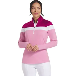 Puma Layer Lightweight 1/4-Zip, weinrot/rosa