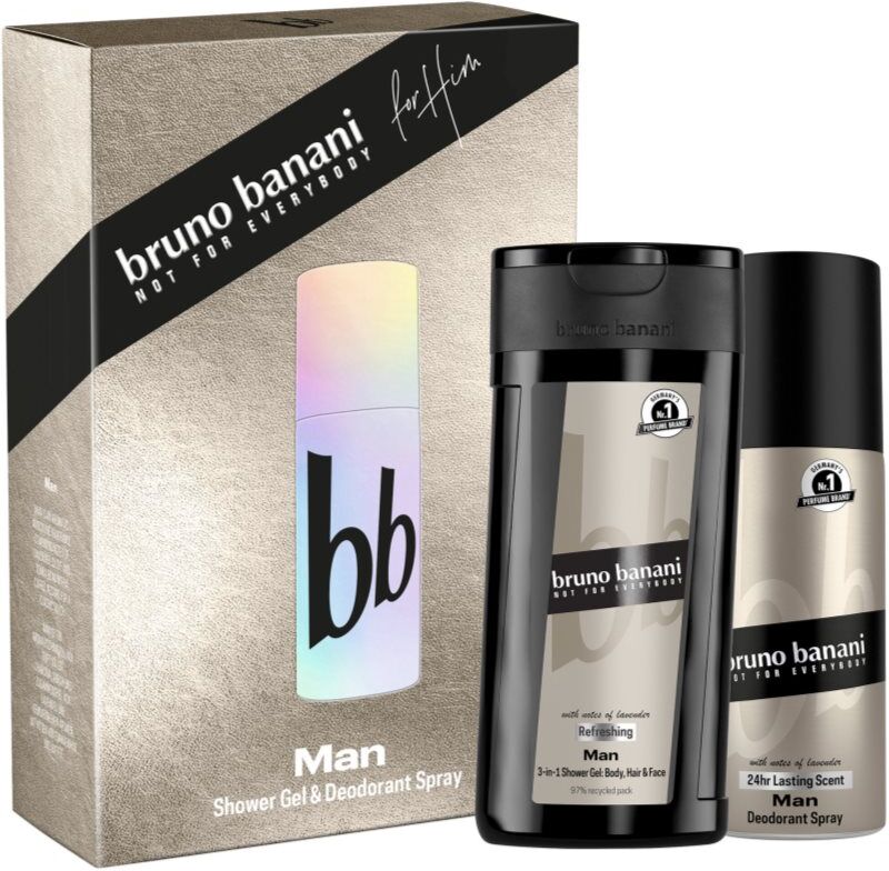 Bruno Banani Man coffret cadeau corps pour homme