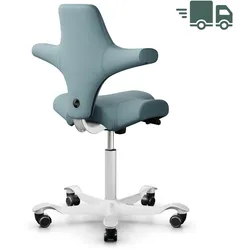 HAG CAPISCO 8106 | Wollstoff Select hellblau | Gestell weiß