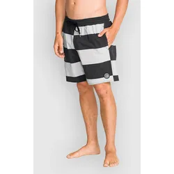 Volcom Psyche Cotton Trunk 17 Boardshorts black Gr. L
