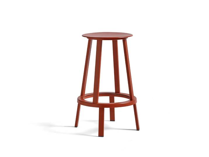 HAY Revolver Barhocker Red, low