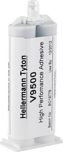 HellermannTyton 627-95002 Zweikomponentenkleber für Schrumpfschläuche und Formteile Schwarz 1St.