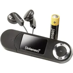 Intenso MP3 Player Music Walker 64GB Black (64 GB), MP3 Player + Portable Audiogeräte, Schwarz