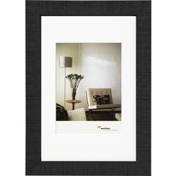 walther+ design HO430B Bilder Wechselrahmen Papierformat: 24 x 30 cm Schwarz