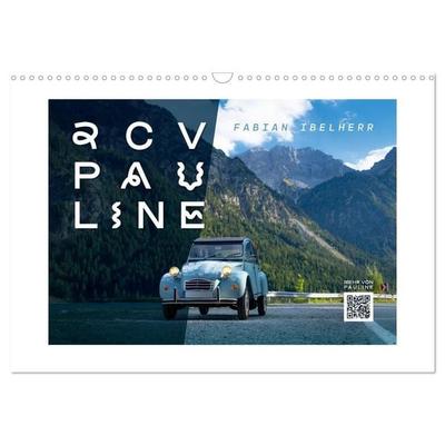 2CV Pauline (Wandkalender 2027 DIN A3 quer), CALVENDO Monatskalender