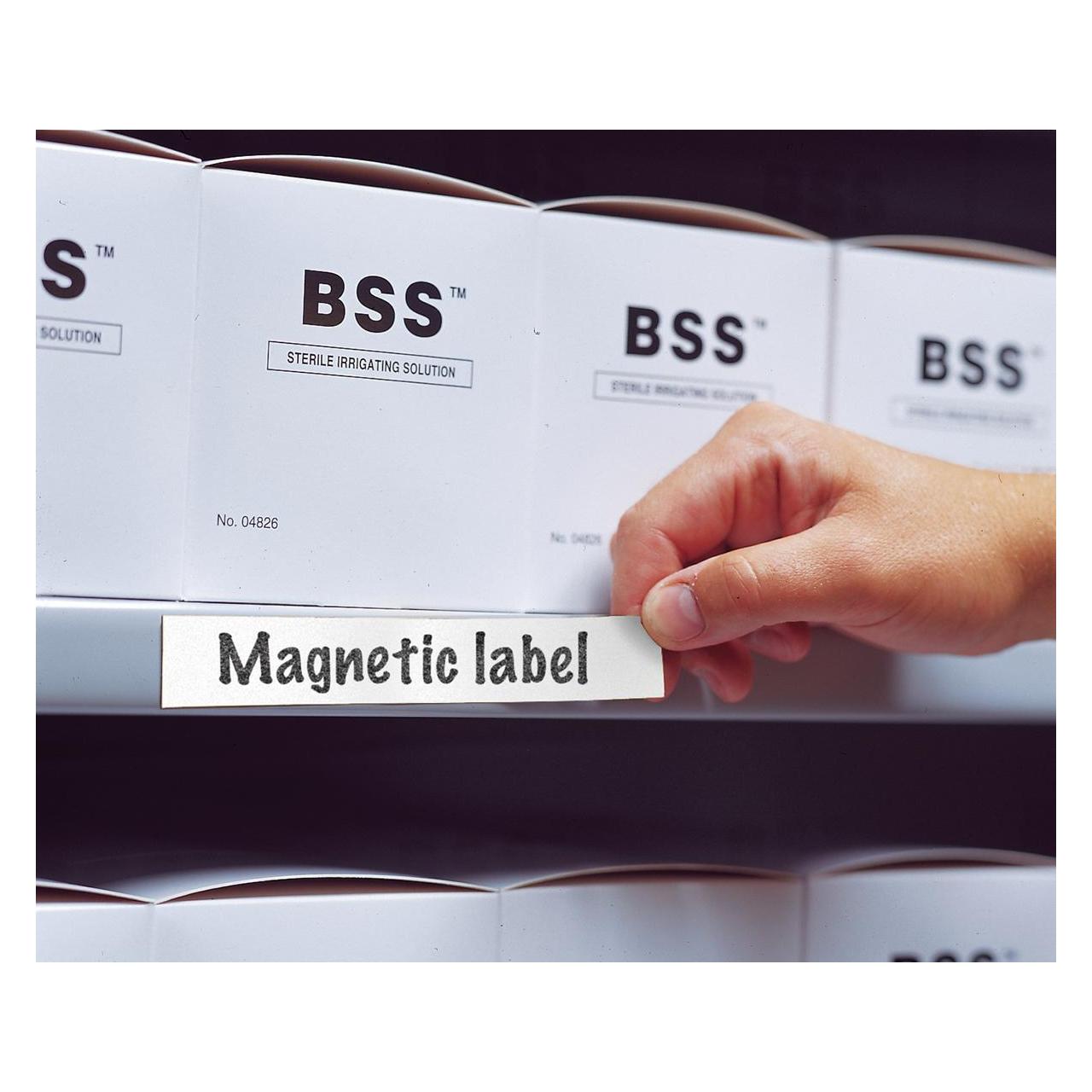 Brady Magnetische Etiketten, beschriftbar (B-8593.85X216WIT)