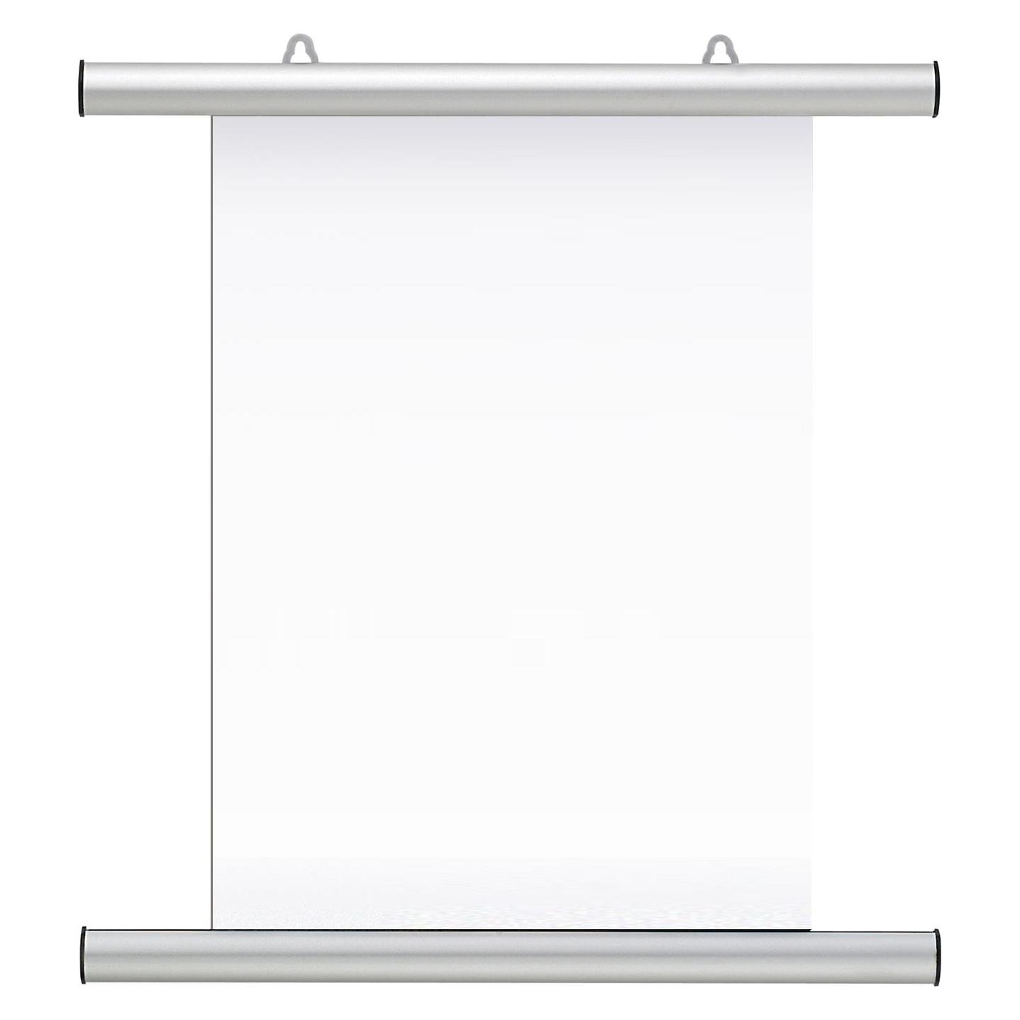 Franken Plakatleiste, Aluminium, silber, Länge: 1.205 mm zwei verstellbare Aufhängeösen, Abheftvorrichtung (BS1007)