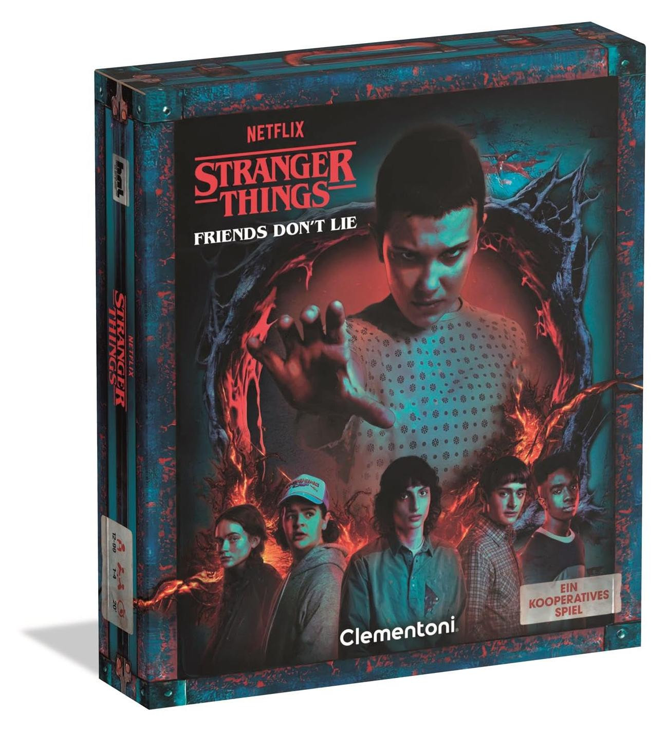 Clementoni Stranger Things: Vrienden liegen niet - Samenwerkingsspel