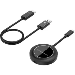 Conceptronic ATHERIC01B Kabelloses USB-C-zu-HDMI-Display-Kit 1080p