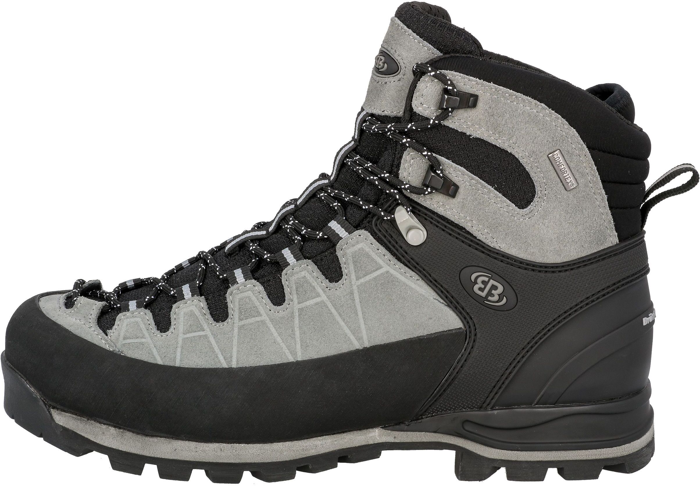 Outdoorschuh BRÜTTING "Brütting Outdoorstiefel Mount Tasman", Herren, Gr. 39, Textil, grau, Veloursleder, Schuhe Outdoorschuh grau 39, Textil
