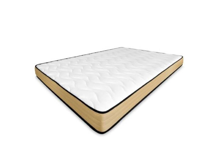 amuéblate online - Viskoelastische Matratze, wendbar, 90 x 200 cm, ideal für Ausziehbetten oder Etagenbetten, optimale Festigkeit und Komfort, milbendicht, antibakteriell und hypoallergen