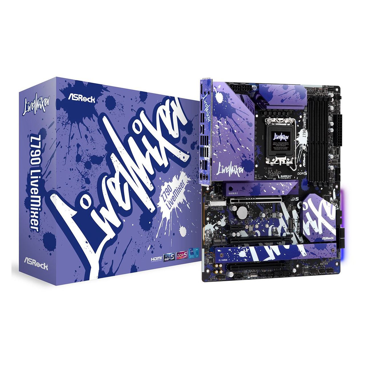 ASRock LiveMixer Intel Z790 So.1700 DDR5 ATX Retail