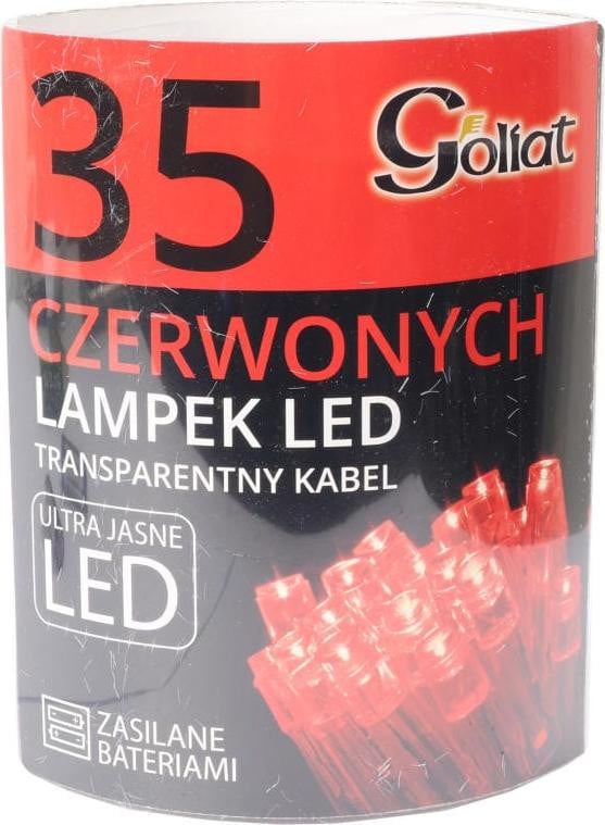 Goliat Rode LED-verlichting voor kerstboom voor binnengebruik