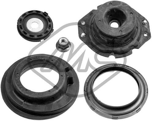 Metalcaucho Reparatursatz, Federbeinstützlager 04572 Vorderachse Rechts Für Renault