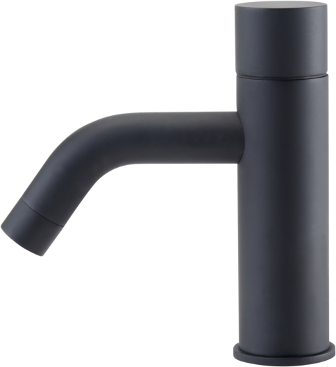 AquaCraft Fukana eLine Infrarot Waschtischarmatur  1995060F02 berührungslos, für Batteriebetrieb, schwarz, Kaltwasser