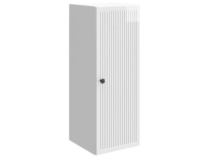Heofavd Wandschrank Hochglanz Weiß 33 x 34,5 x 90 cm Holzwerkstoff