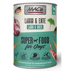 MAC ́s DOG Lamm & Ente 6x800 g
