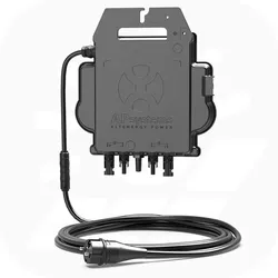 800W APSystems A-EZ1-M - inkl. 5m Anschlusskabel - PV Wechselrichter-Set