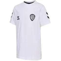 hummel, Jungen, Sportshirt, Hmlcelebrating Story T-Shirt S/S (116), Weiss, 116