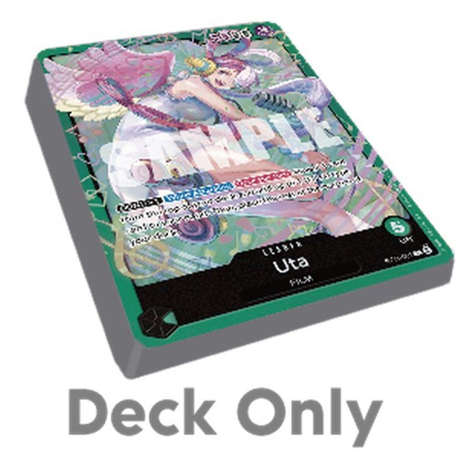 Bandai One Piece Starter Deck Green Uta Deck Pack