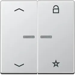 Jung eNet Funk-Steuertaste FM A 1701 P AL