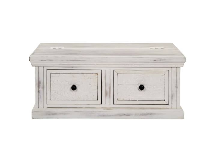 Table basse blanc 70 x 70 x 30 cm
