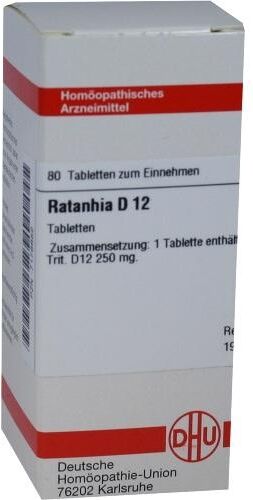 DHU Ratanhia D12 Tabletten