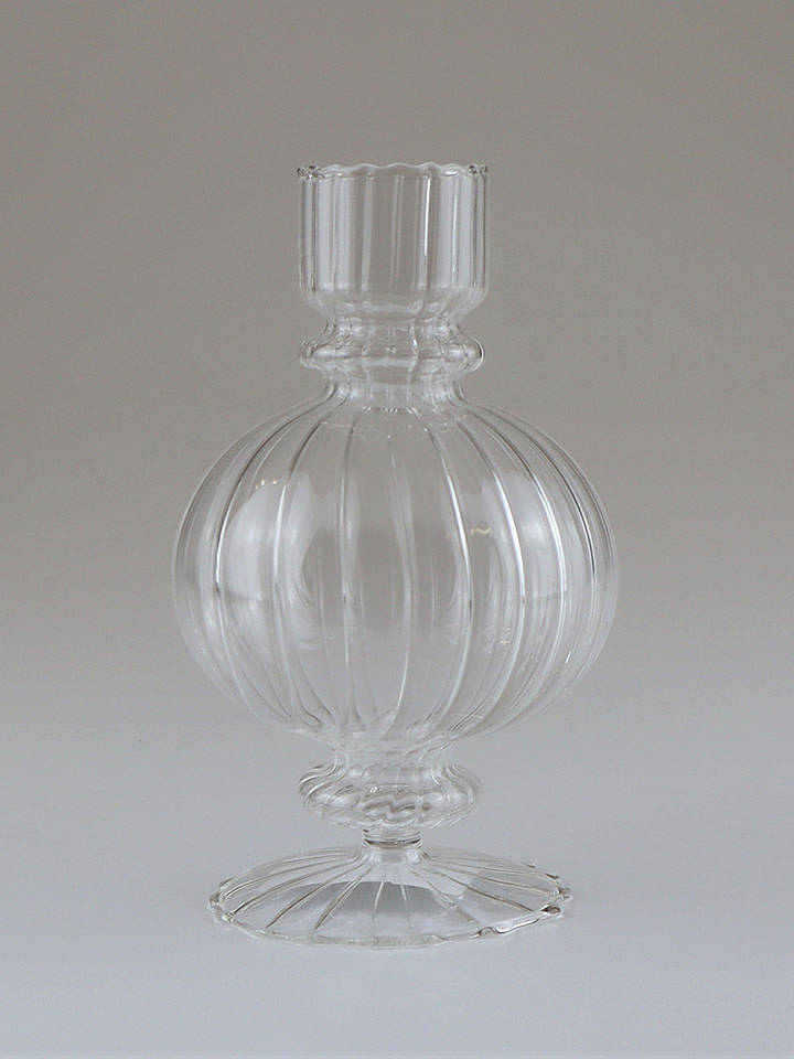 AM Design Vase in Transparent - (H)17 x Ø 11 cm - onesize