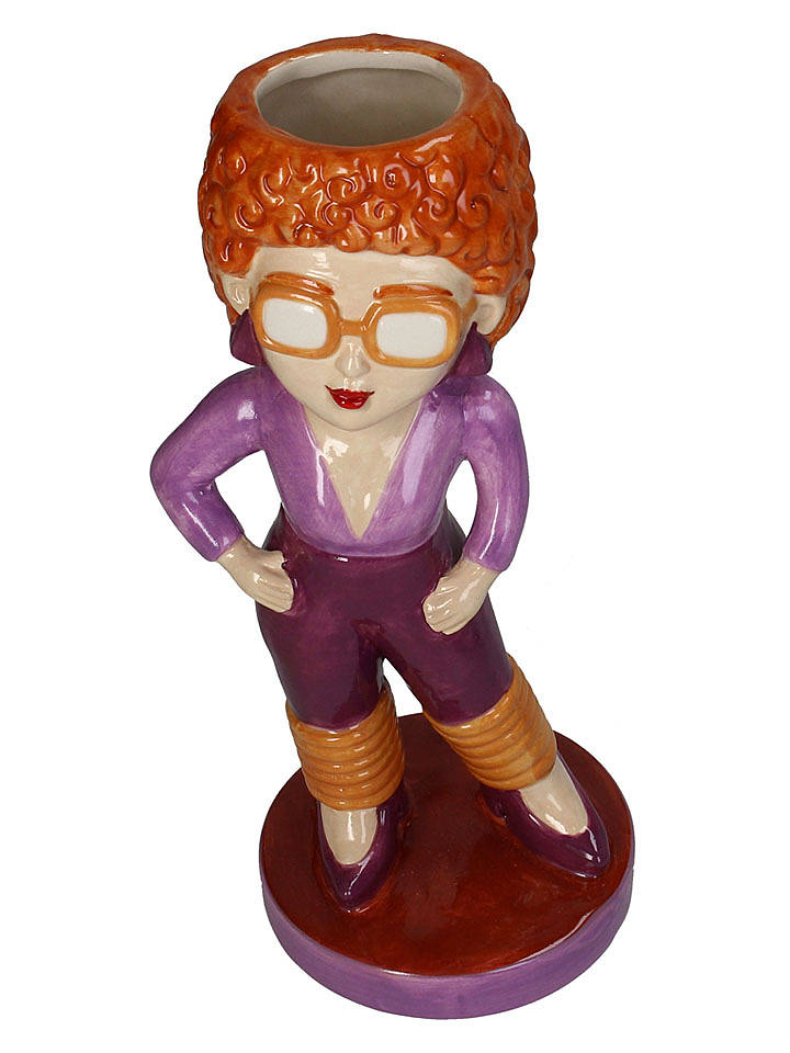 Kersten Vase ''Dancing Queen '80'' in Bunt - (B)11,5 x (H)24,2 x (T)10,3 cm - onesize