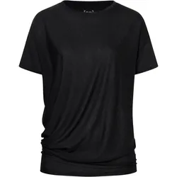Super Natural, Damen, Sportshirt, W Yoga Loose Tee (XS), Schwarz, XS