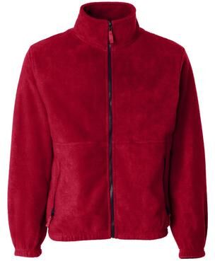 Sierra Pacific 3061 Fleece Jacket in Red size Small   Polyester SP3061