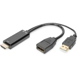 Digitus 4K HDMI Adapter - HDMI auf DisplayPort