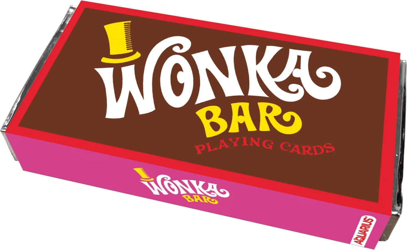 Wonka Speelkaarten Willy Wonka Bar Premium van Aquarius