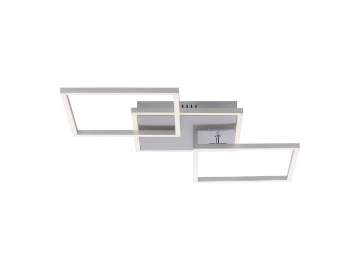 LED-plafondlamp Iven, alu / grijs / zink, Woon-/ Eetkamer, Aluminium, Modern, LED plafondlamp