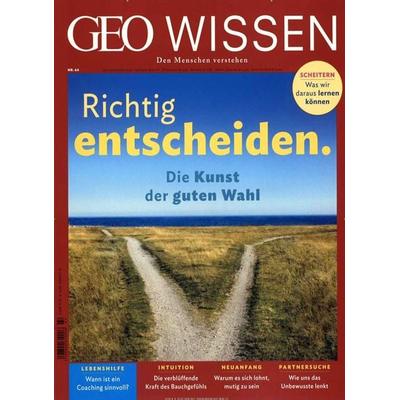 GEO Wissen 64/2019 - Richtig entscheiden., Geheftet von Michael Schaper, Gruner + Jahr, 978-3-652-00864-8