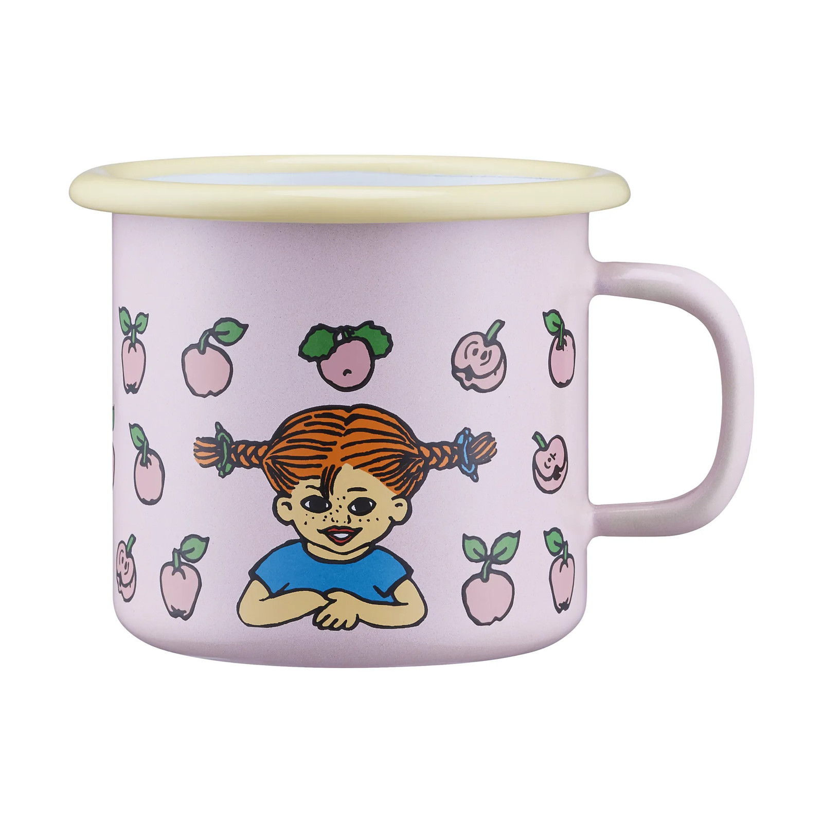 Muurla Pippi geëmailleerde mok Fruits 2,5 dl