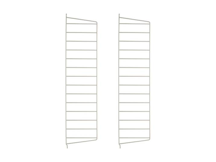 String Panneau mural String Beige, 75x20 cm, lot de 2