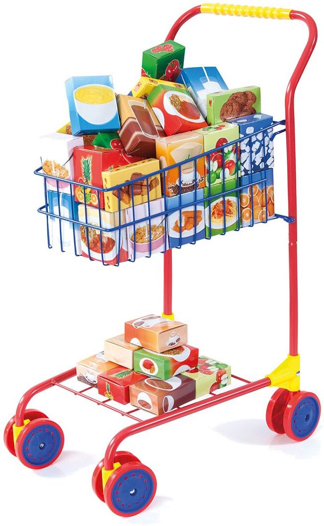 Bayer Design Einkaufswagen mit Inhalt