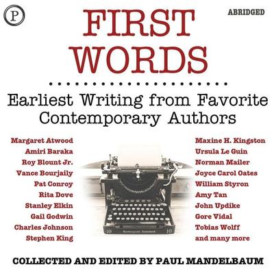 First Words - Paul Mandelbaum, Audio, 9781597776585