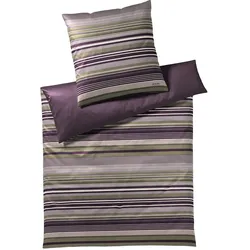Joop! Bettwäsche Micro Lines  4099-04 Purple Ivy - 135x200cm + 80x80cm
